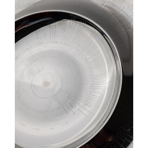 Vintage Stainless Steel Bowl in Polished Metal, 1980s For Sale - Image 3 of 11