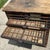Antique Typesetter Case With 12 Typesetter Trays For Sale - Image 16 of 16