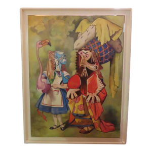Wolf Von Lenkiewicz "The Two Duchesses" Surrealist Oil on Canvas Painting