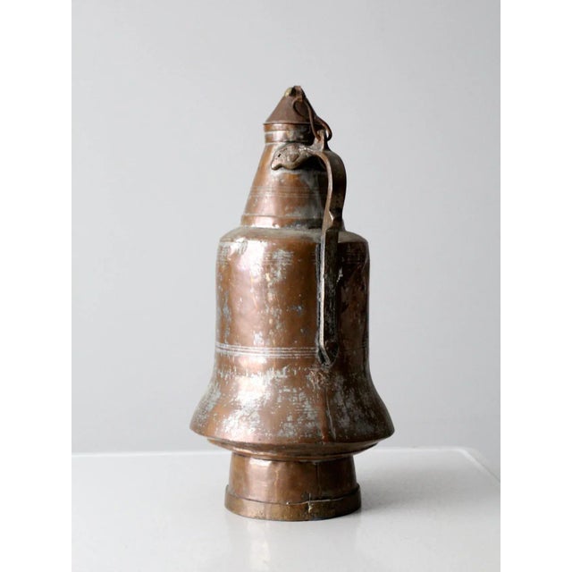 Antique Copper Jug For Sale - Image 4 of 10