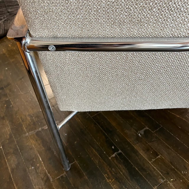 Gray 1970s Mid-Century Lounge Chairs - A Pair For Sale - Image 8 of 9