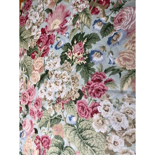 P Kaufmann Floral Chintz Fabric Oversized Sample For Sale