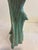 Vintage Terracotta Angel Candle Holder Sculpture With Verdigris Patina For Sale - Image 11 of 15