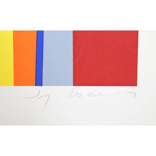 Artist: Jay Rosenblum, American (1933-1989 Title: Cycle 3 Year: 1979 Medium: Serigraph, signed and numbered in pencil...