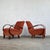Czechoslovak Art Deco H-410 Armchairs by Jindrich Halabala for Up Závody, 1930s, Set of 2 For Sale - Image 3 of 9