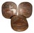 Early 20th Century Folk Art Carved Monoxylous Panels, Set of 3 For Sale