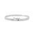Ladies 14k White Gold 1.82ctw Diamonds & Turquoise Hinged Bangle Bracelet For Sale In Houston - Image 6 of 7