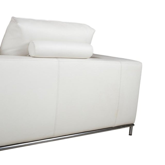 Granada Corner Sofa in Cream Leather from La Nuova Casa For Sale - Image 5 of 15