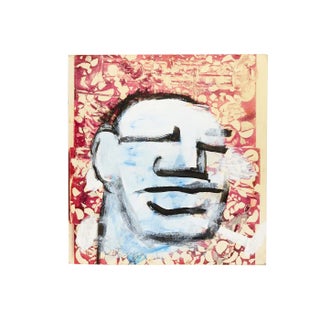 Vintage Painting of “The Brute” by Robert Loughlin For Sale