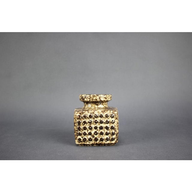 Mid-Century Modern Ceramic Vase from VEB Haldensleben, Germany, 1970s For Sale - Image 4 of 8