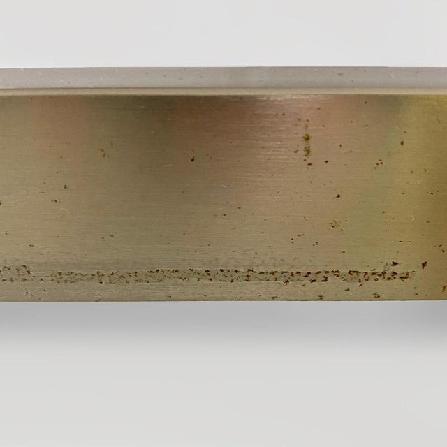 1970s Italian Modern Wood Top and Metal Base Desk or Dining Table from Formanova, 1970s For Sale - Image 5 of 18