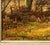 Late 20th Century Farm in the Woods at Winter in the English Countryside with Warm Brown Colours Circa 1990 For Sale - Image 5 of 15