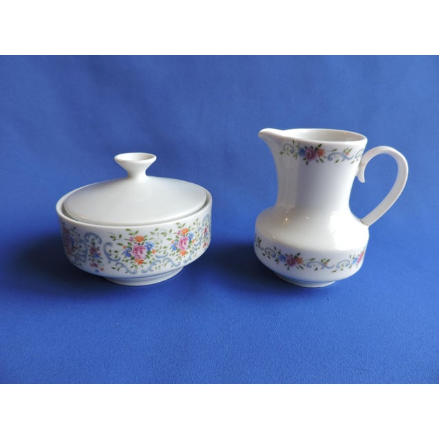 Vintage 1960's German Bavarian Winterling Schwarzenbach 3 Piece Tea Set