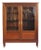 French Empire Showcase with Brass, 1850s For Sale