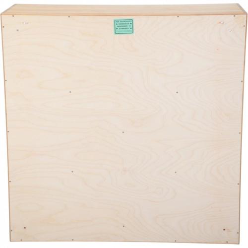 Brown Vintage Bookcase in Elm by Mogens Koch, 1970s For Sale - Image 8 of 10