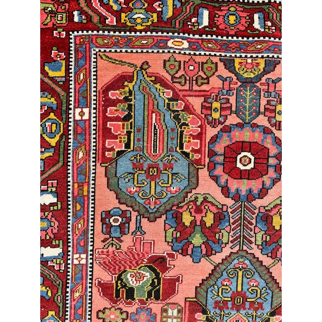 Antique Bakhtiar Rug, 1890s For Sale - Image 12 of 18