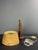 Mid-Century Modern French Brutalist Turned Wood Table Lamp in the style of Charles Dudouyt, 1950s For Sale - Image 10 of 17