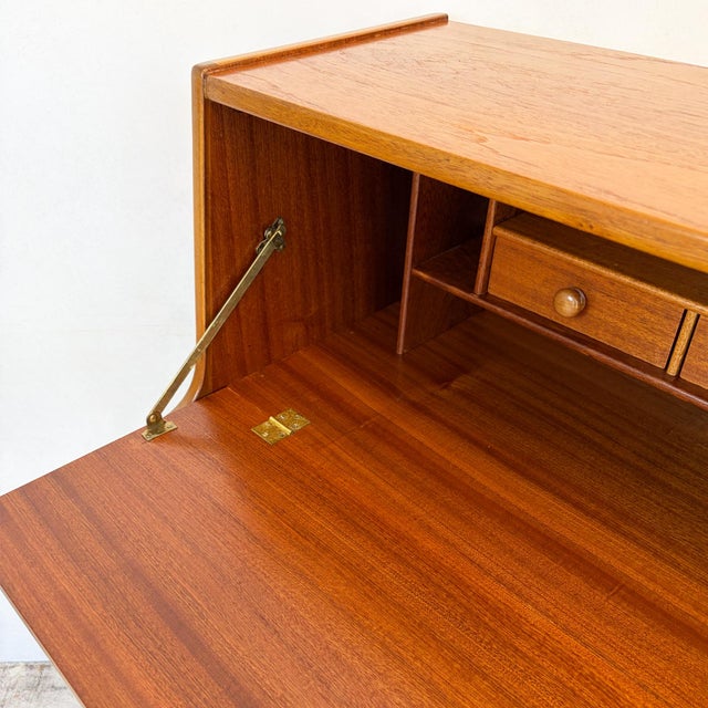 Jentique Teak Writing Bureau, 1960s For Sale - Image 6 of 13