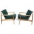 Danish Modern Viko Baumritter Walnut Lounge Chairs, 1950s - a Pair For Sale - Image 12 of 13