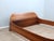 Italian Curved Walnut Bed Frame with Storage Headboard, 1970s For Sale - Image 9 of 15
