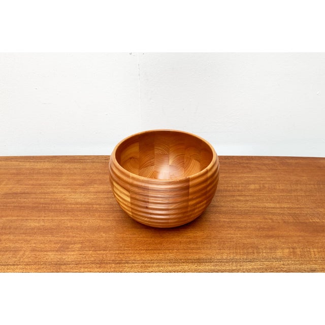 Large Wooden Bowl by Carl Auböck For Sale - Image 9 of 18