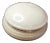 1980s Solid Alabaster Made in Italy Round Hinged Trinket Box For Sale