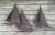 Metal 1970s Curtis Jerè Inspired Metal Wall Sculpture - 3 Sailboats For Sale - Image 7 of 8