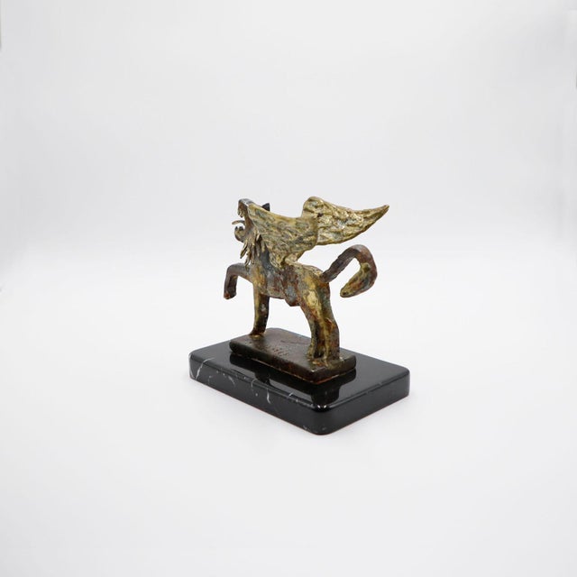 Mexican 1970s Original Pal Kepenyes Lion Sculpture Signed For Sale - Image 3 of 4