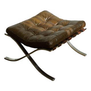 Ludwig Mies Van Der Rohe/Gerald R. Griffith Barcelona Ottoman For Sale