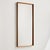 Brown Teak Framed Mirror, 1960s For Sale - Image 8 of 8