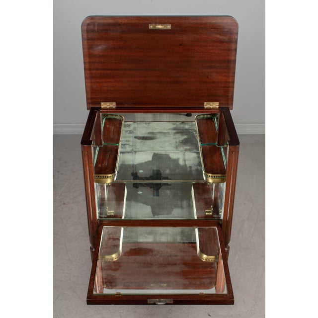 French Mahogany Side Table Bar Chairish