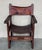 Pair of 19th Century Spanish Colonial Style Carved Armchairs with Leather For Sale - Image 17 of 18