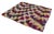 1920s Vintage Uzbek Tribal Silk Ikat Wall Hanging, 1920s For Sale - Image 5 of 16