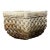 Vintage Basketweave Stone Planter For Sale