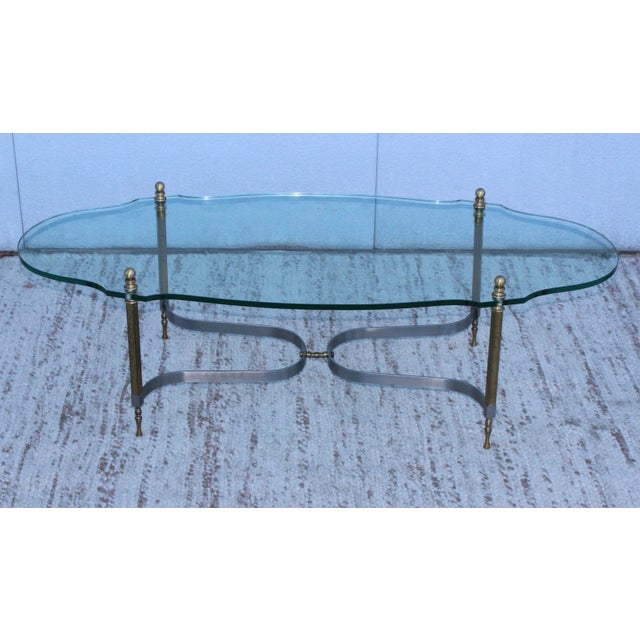 Mid-Century Modern Maison Jansen Attributed Coffee Table For Sale - Image 3 of 12