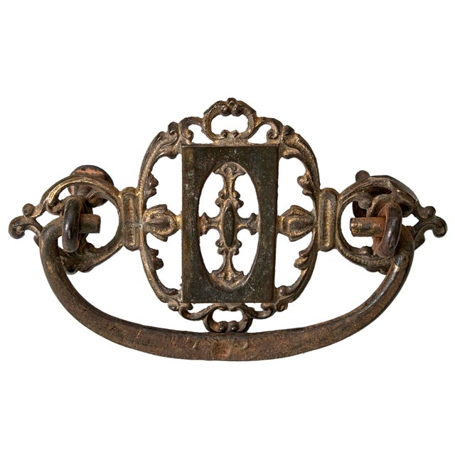 Lovely pair of Victorian drawer pulls from a long defunct hardware store in eastern Pennsylvania. Each piece has a nice...