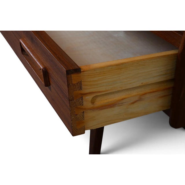 Henrik Westergaard 1970s Westergaards Møbelfabrik Danish Teak Highboard For Sale - Image 4 of 15