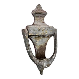 Vintage Brass Door Knocker For Sale