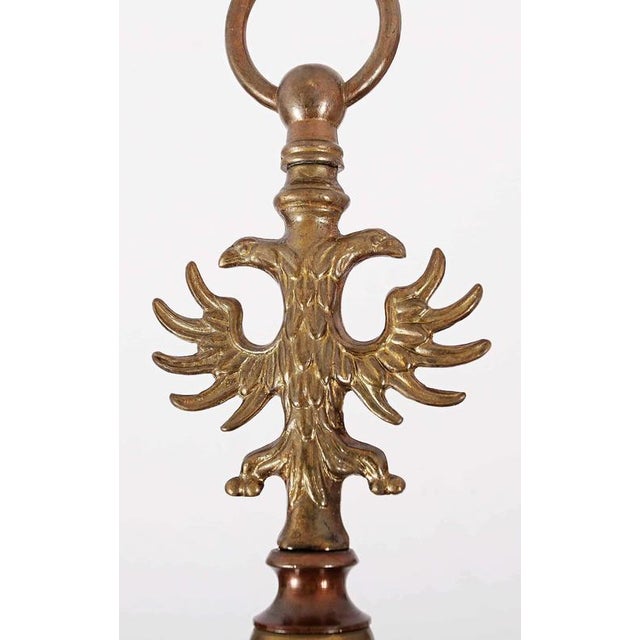 Flemish 6-Arm Chandelier with Fish For Sale - Image 4 of 4