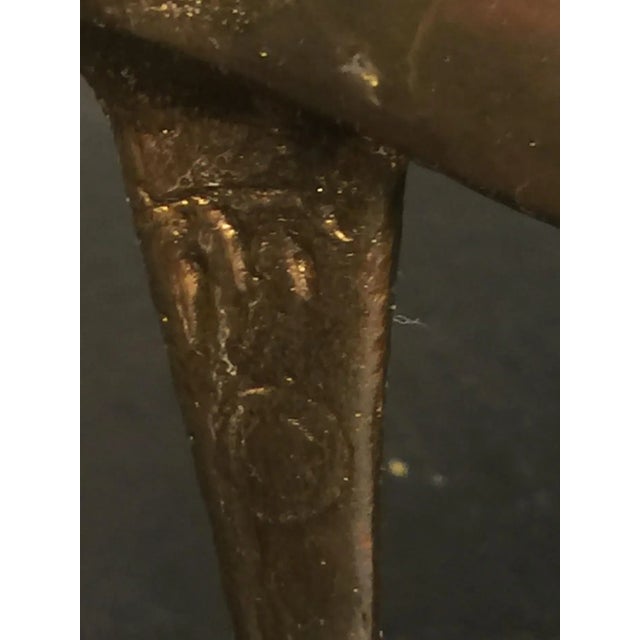 1960s Mid Century Modern Gilt Bronze Female Gladiator Sculpture For Sale In Philadelphia - Image 6 of 10