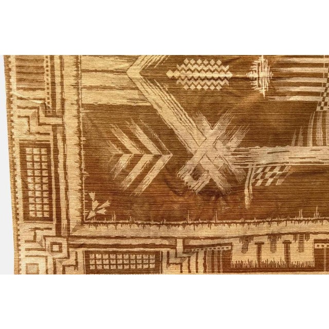 Divan Blanket in Light Brown Velvet, Germany, 1930s For Sale - Image 6 of 11