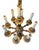 Rustic European Antique Italian, Wooden, 10-Light, Candelabra Table Lamp For Sale - Image 3 of 13