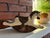 Vintage Wooden Rocking Horse – Hand Painted Folk Art Decor, 13” Length For Sale - Image 4 of 12