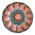 Large French Majolica Oyster Platter by Sarreguemines, Circa 1920 For Sale