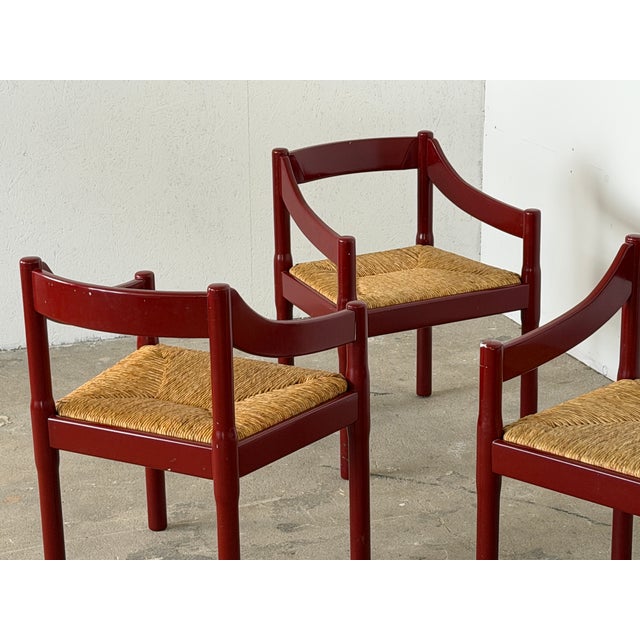 Mid-Century Modern Carimate Armchair by Vico Magistretti for Cassina, Italy, 1959 For Sale - Image 14 of 18