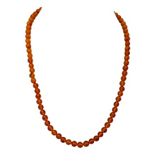 Vintage Baltic Amber Necklace For Sale