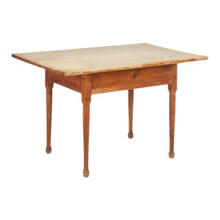 Antique American Pine Farm Table For Sale