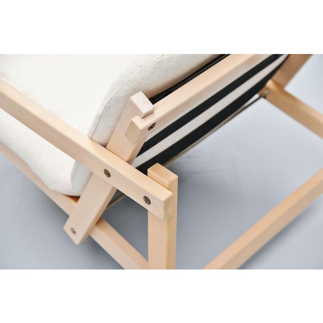 Wood Set of Cleon Lounge Chairs attributed to Martin Visser for T Spectrum, 1964 For Sale - Image 7 of 9