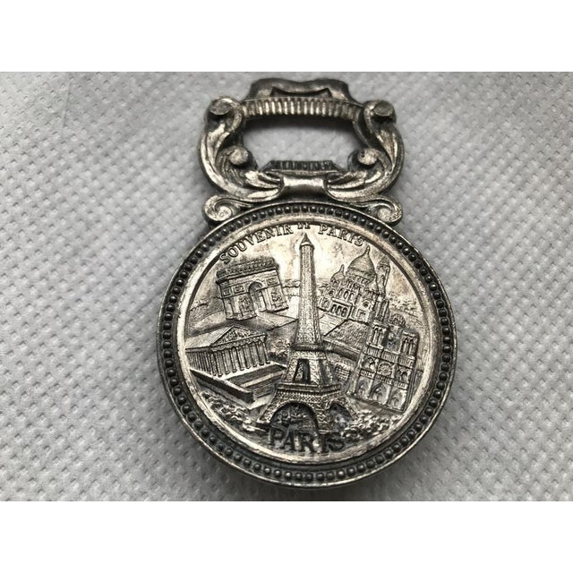Metal Collectible with Bottle Opener, Paris, 1950s For Sale - Image 6 of 16