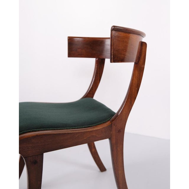 Klismos Chairs by Edvard Thomsen for Rud. Rasmussen, 1930s, Set of 6 For Sale - Image 11 of 12